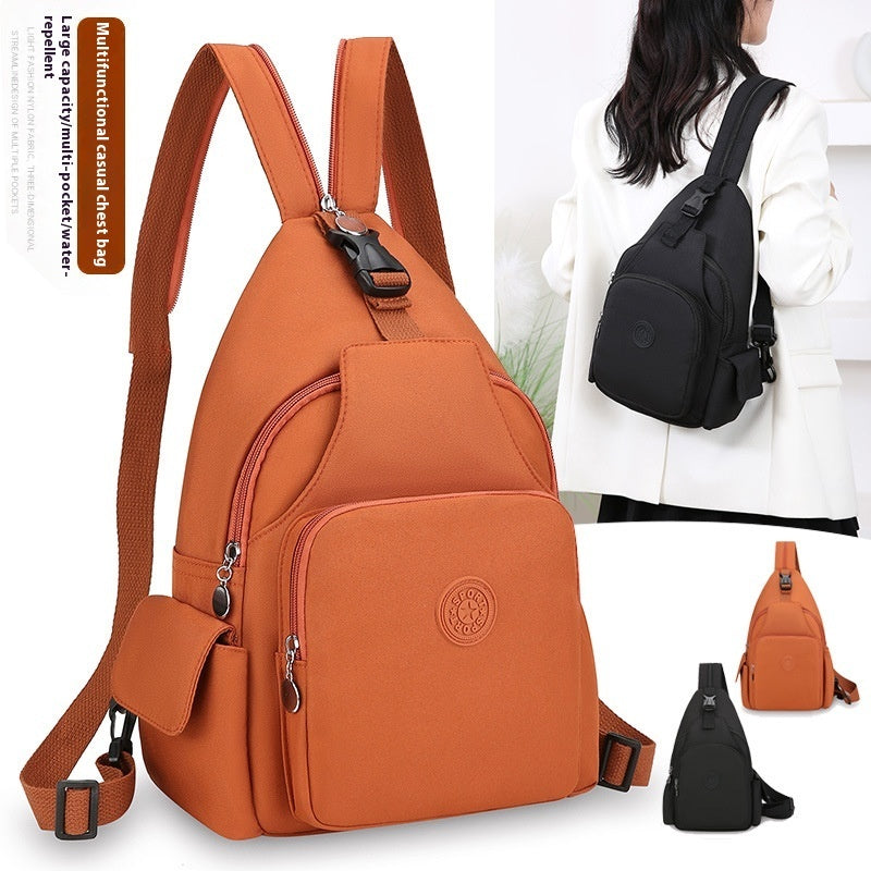 Women's Casual Waterproof Multifunctional Chest Bag