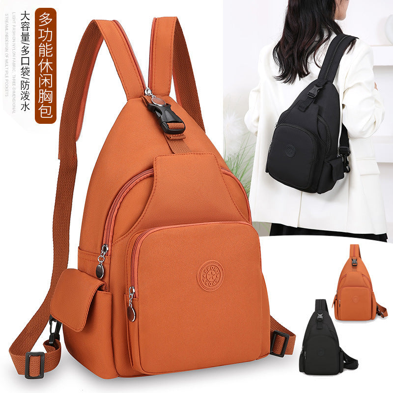 Women's Casual Waterproof Multifunctional Chest Bag