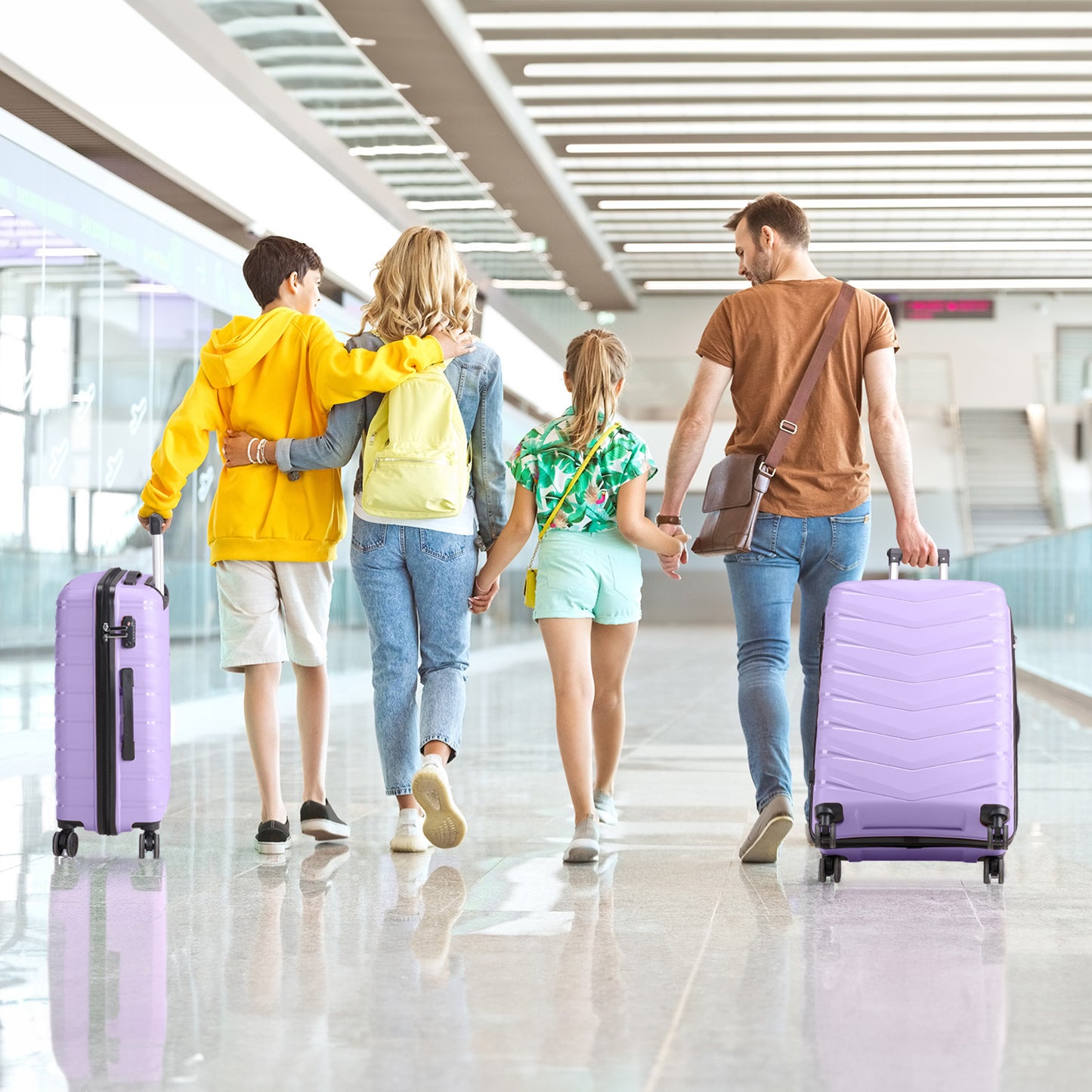 3-in-1 PP Trolley Case