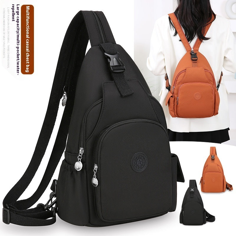 Women's Casual Waterproof Multifunctional Chest Bag