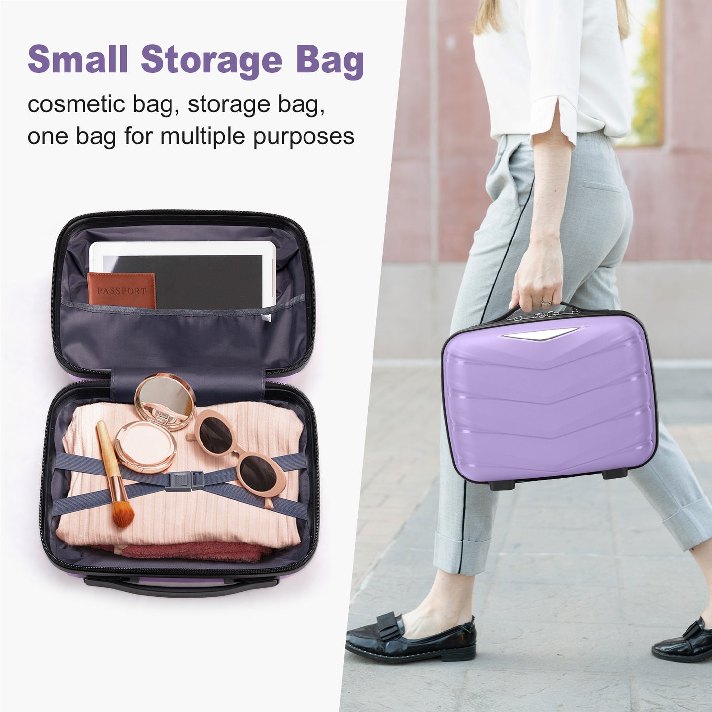 3-in-1 PP Trolley Case