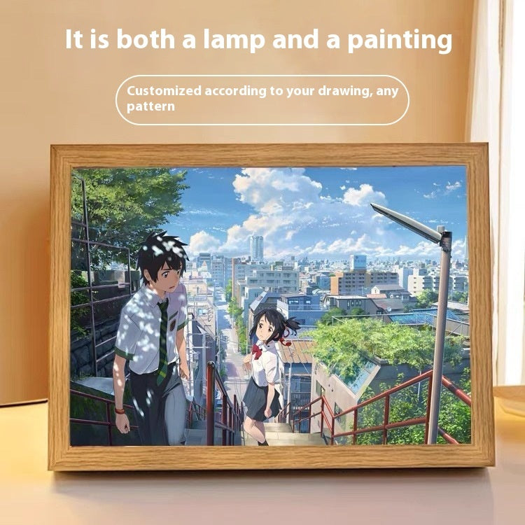 Personalized Light Painting Custom Photo Painting